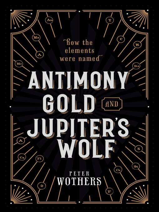 Cover image for Antimony, Gold, and Jupiter's Wolf